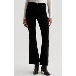 NEW AG JEANS farrah boot jeans in super black